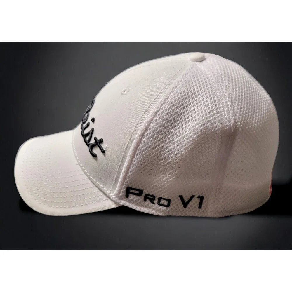 New Era Titleist Footjoy ProV1 FJ White Medium- Large Hat Cap Med/ Lg